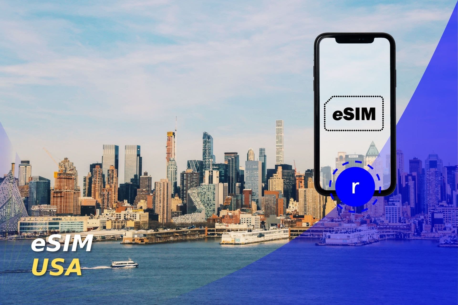 Beste eSIM für die USA 2025 im Test & Vergleich