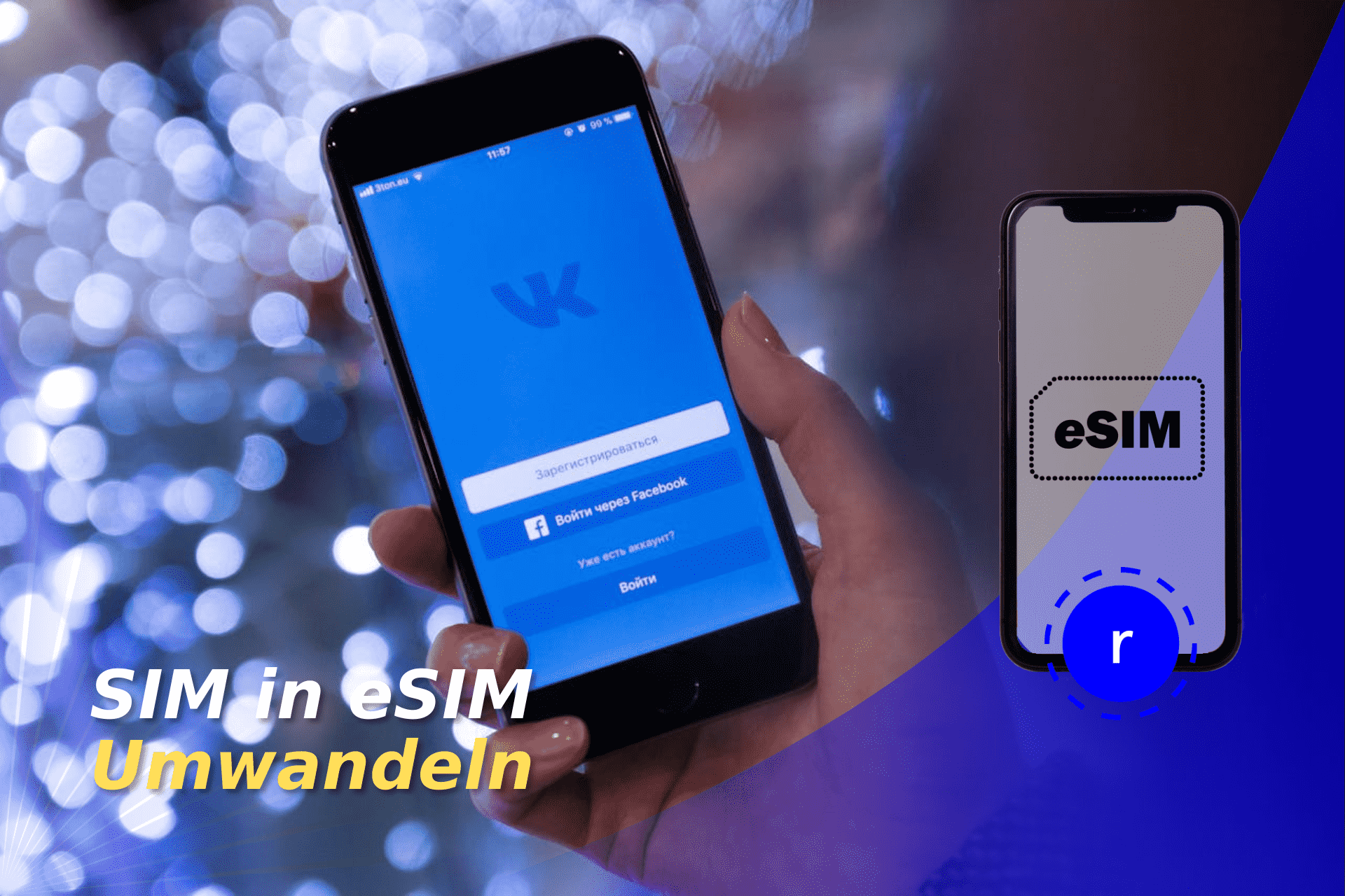 sim in esim umwandeln