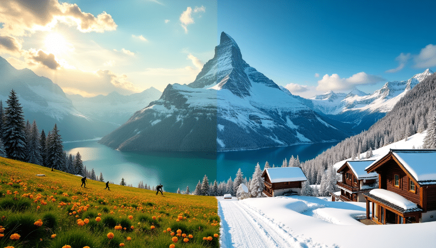 Beste Reisezeit für die Schweiz