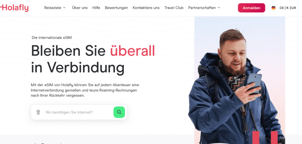 eSIM-Anbieter für die Schweiz – Holafly