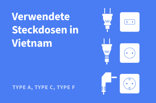 Verwendete Steckdosen in Vietnam