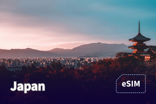 Beste eSIM Japan – Vergleich der Anbieter