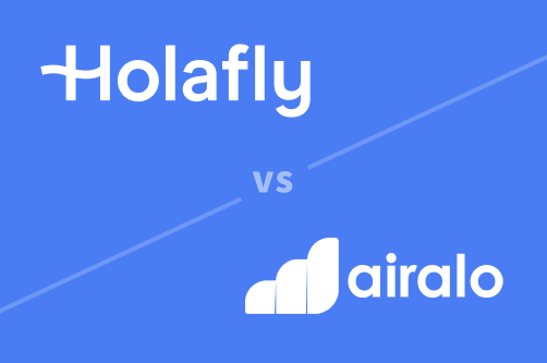 Airalo vs. Holafly - Der umfassende Vergleich
