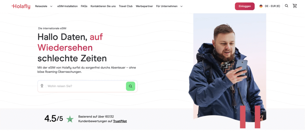 Holafly eSIM für Norwegen – unbegrenzte Daten und einfacher Support