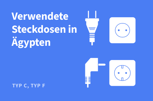 Steckdosen in Ägypten – verwendete Steckdosentypen (C/F)
