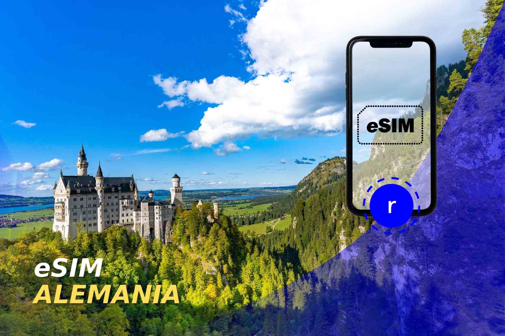 esim para viajar a alemania internet