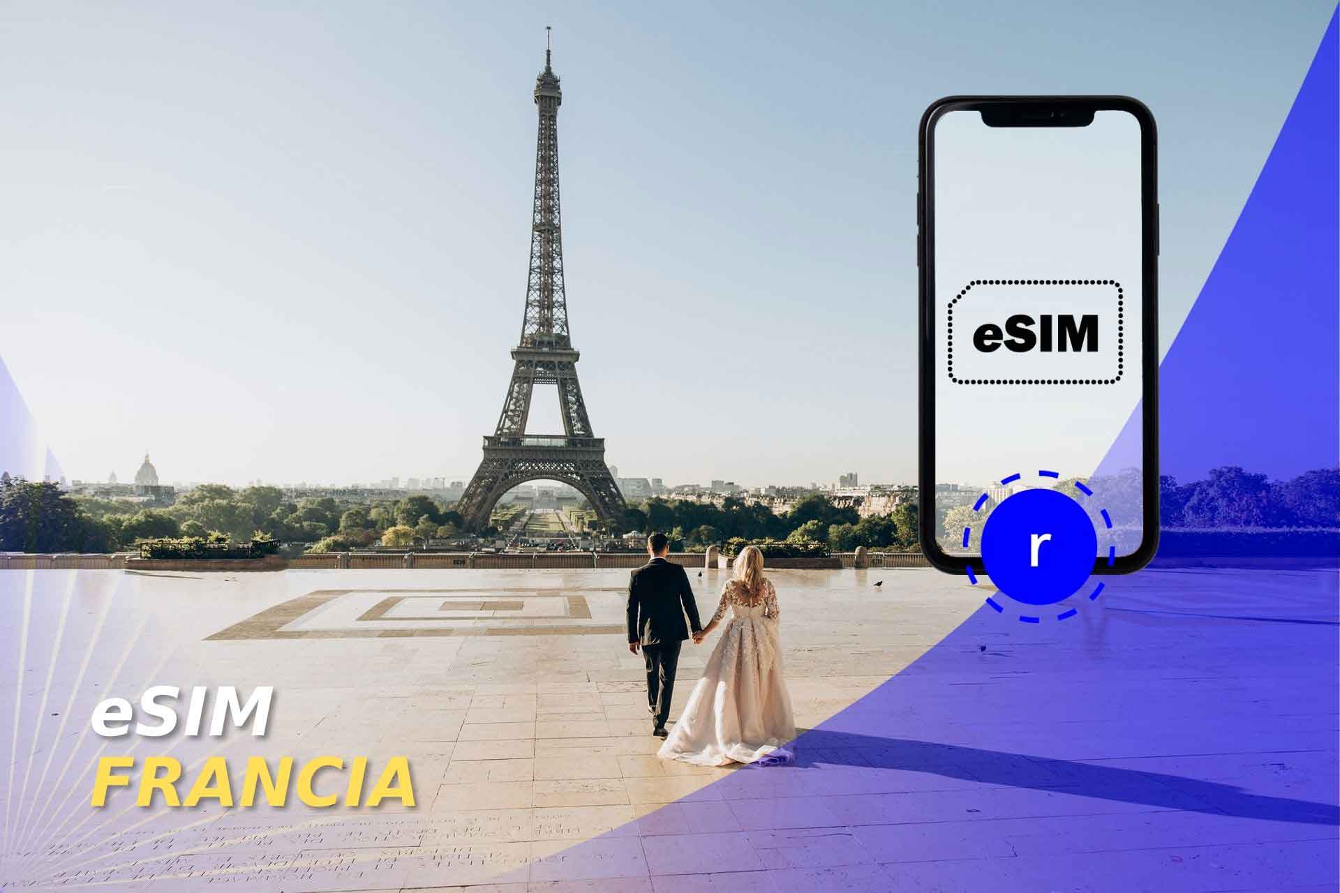 esim francia internet viajar