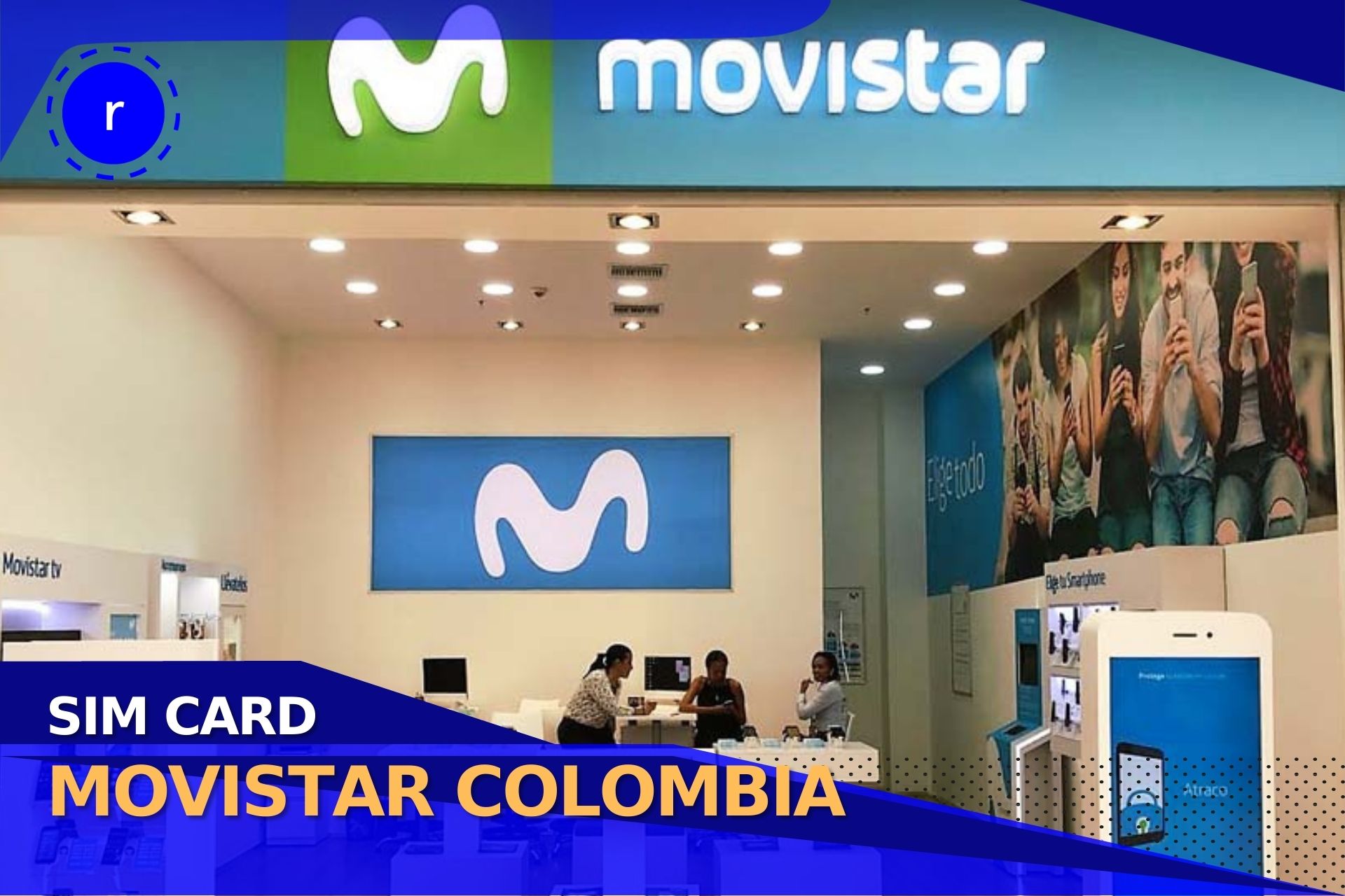 Conectate a internet en Colombia con la tarjeta SIM de Movistar