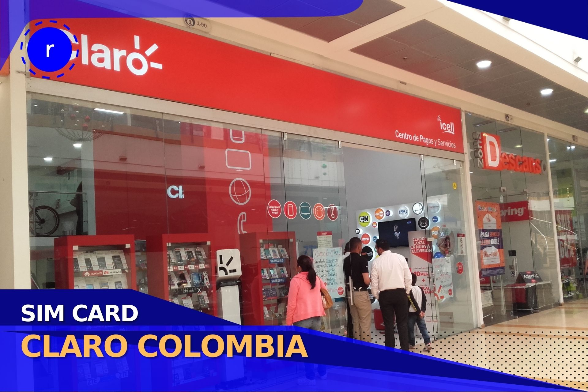 chip sim card claro colombia