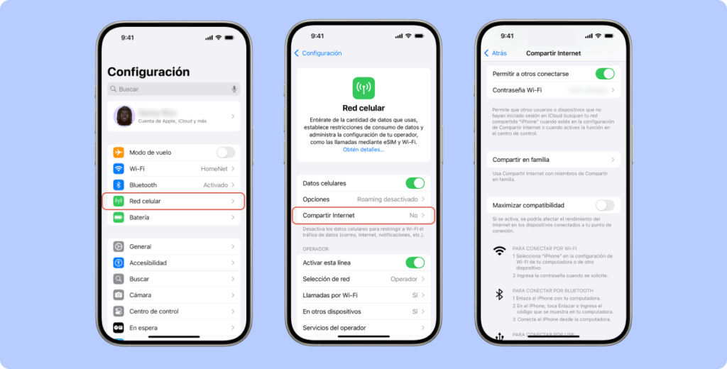 paso a paso - cómo activar hotspot