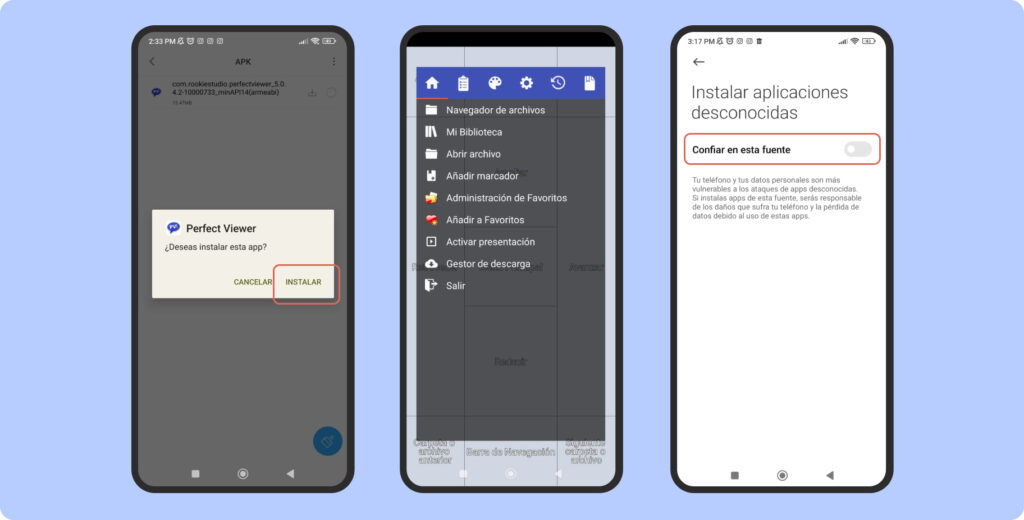 Pasos (2) para actualizar apps en Android con APKs sin perder datos