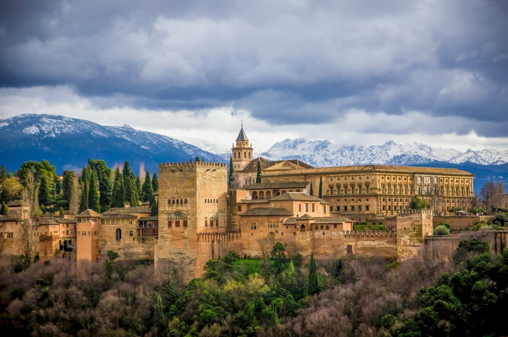 la alhambra vista panorámica