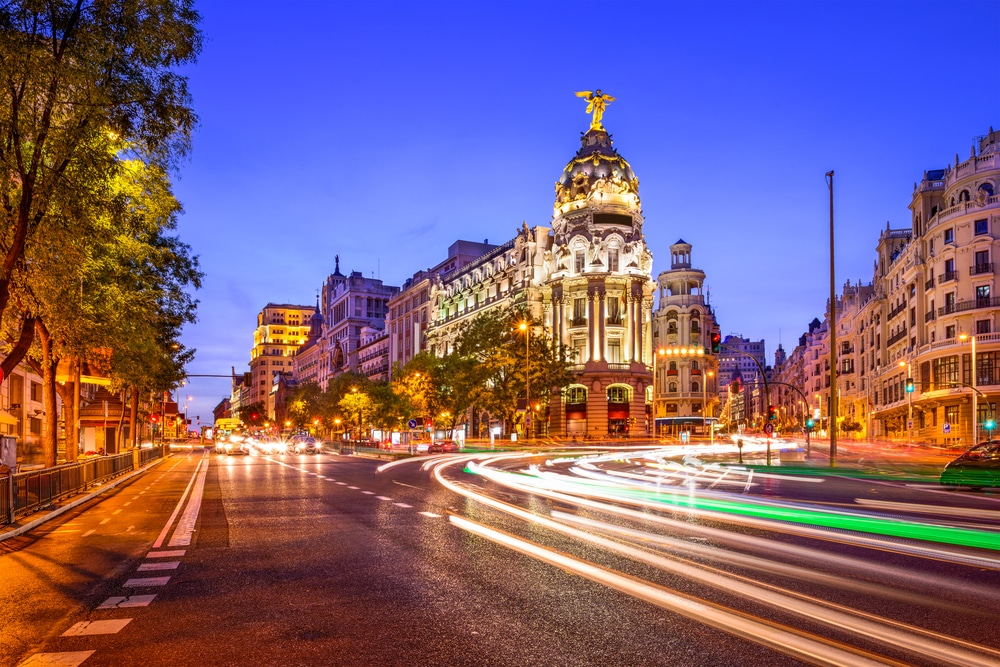 Madrid, la ciudad de noche