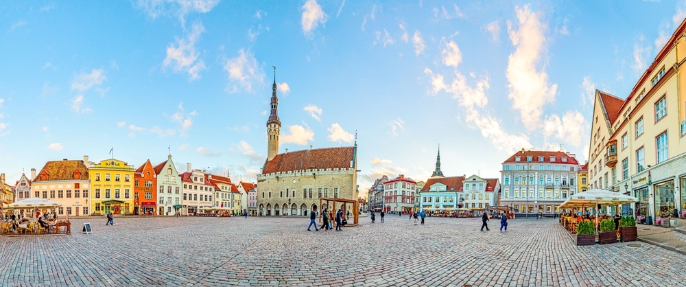 Tallin, capital de Estonia.