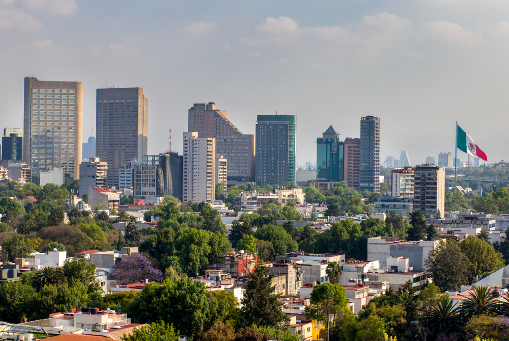 vista panorámica a CDMX