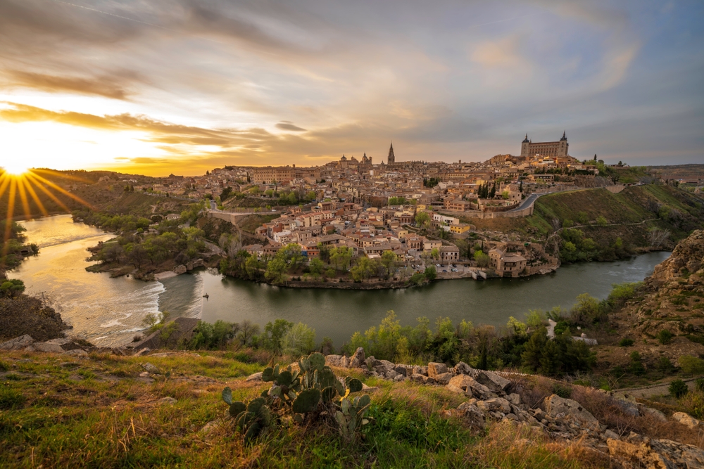 Vista panorámica de Toledo, una escapada cerca de Madrid ideal