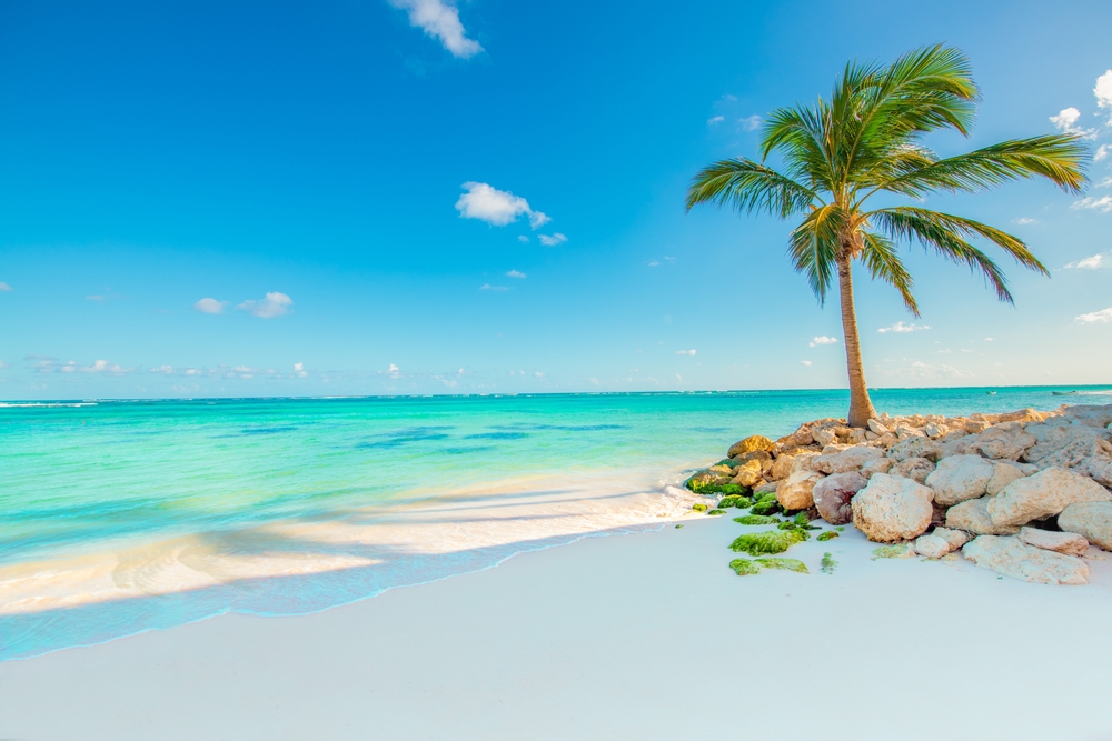 vista a las playas de punta cana