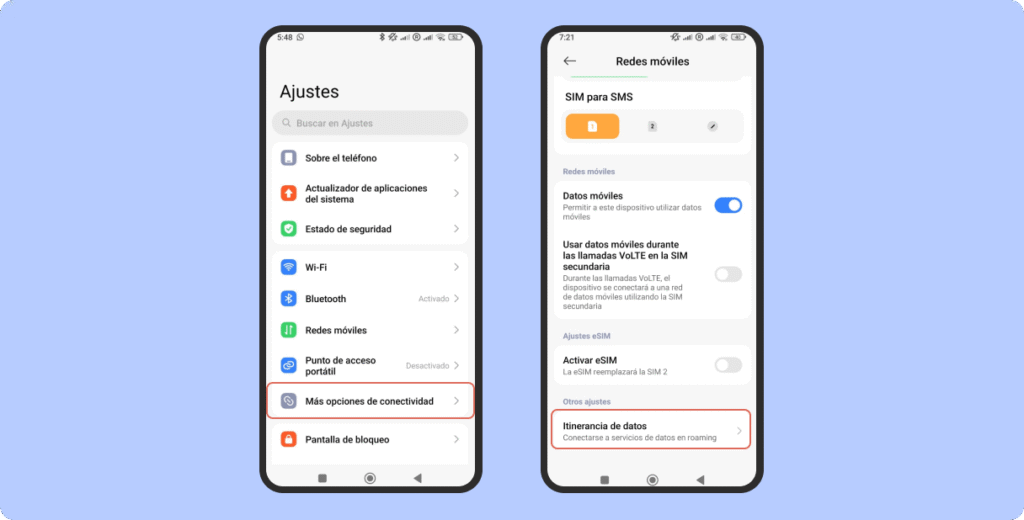 ¿Qué hacer si no_1.Roaming desactivado - Android