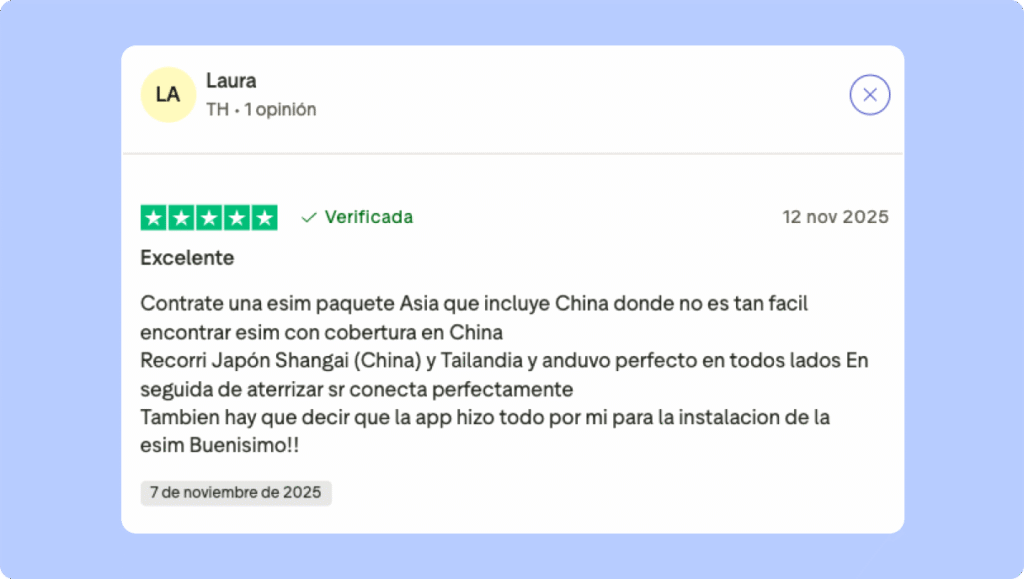 Opinión de Nomad en Trust Pilot