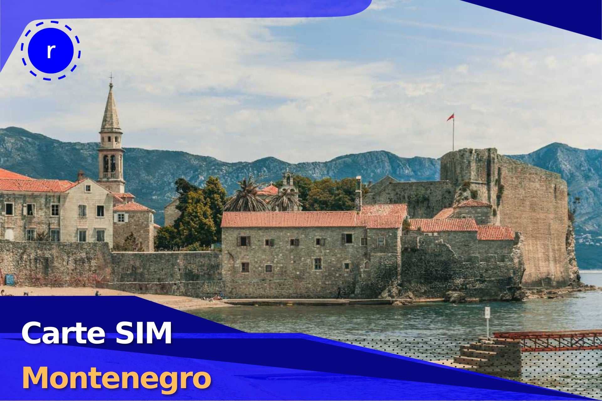 Carte SIM Montenegro d´Holafly