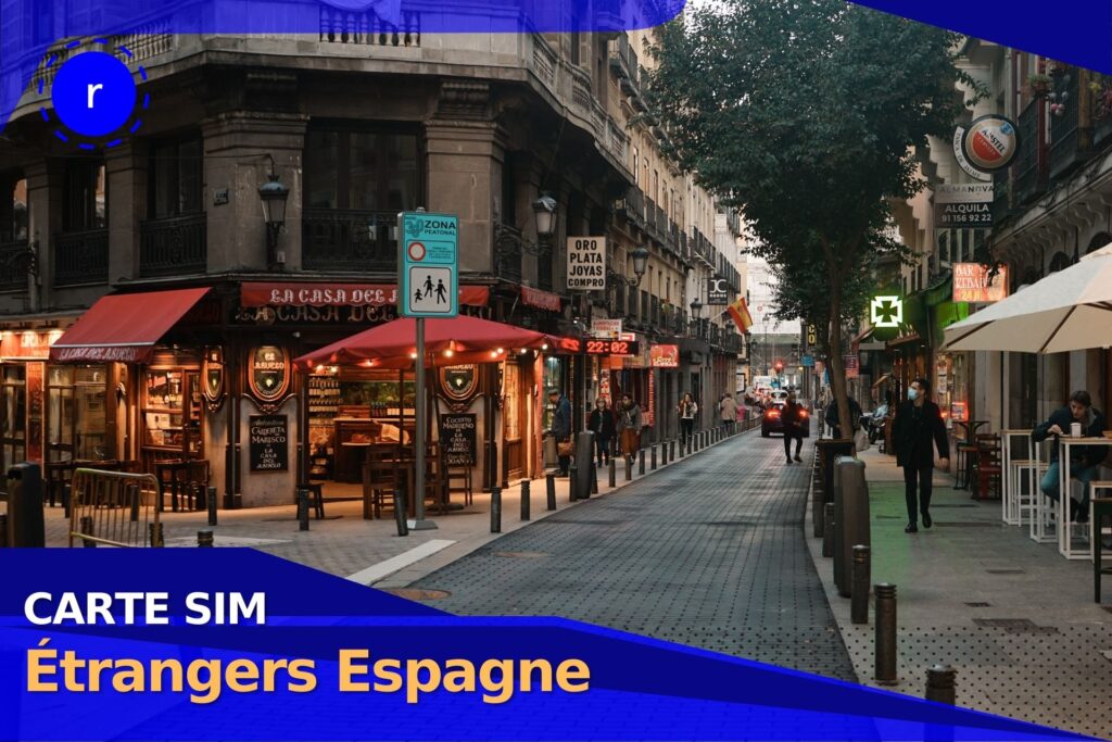 carte sim etrangers espagne