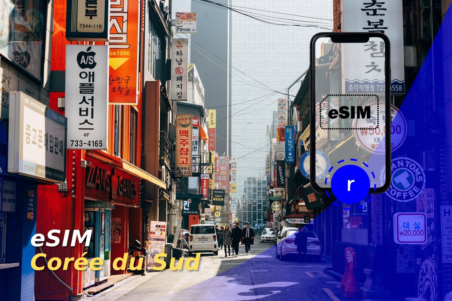 esim Corée du Sud