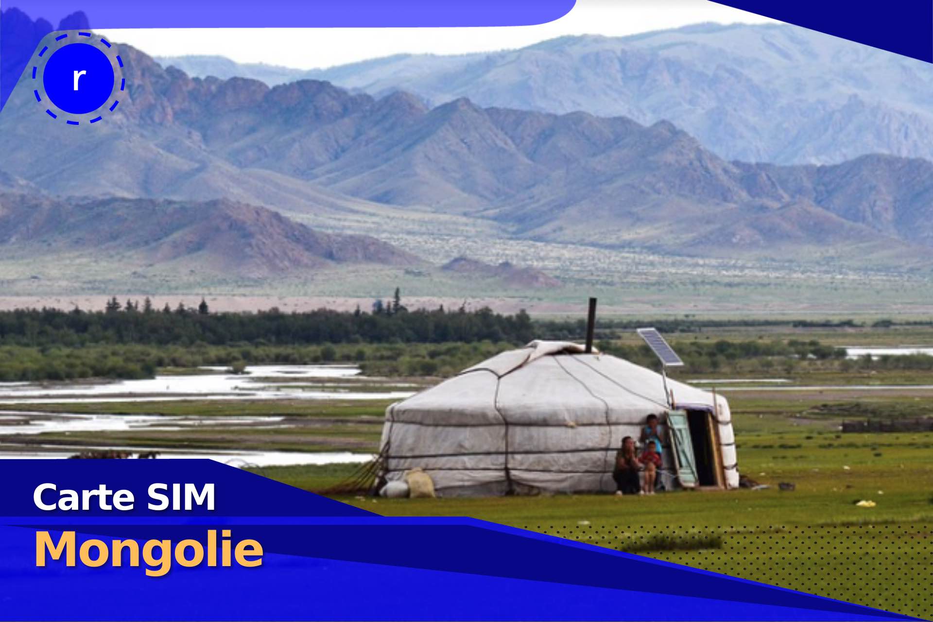 carte sim Mongolie prepayee holafly boutique en ligne