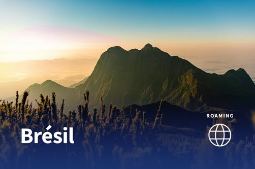 Roaming au Brésil pour les voyageurs