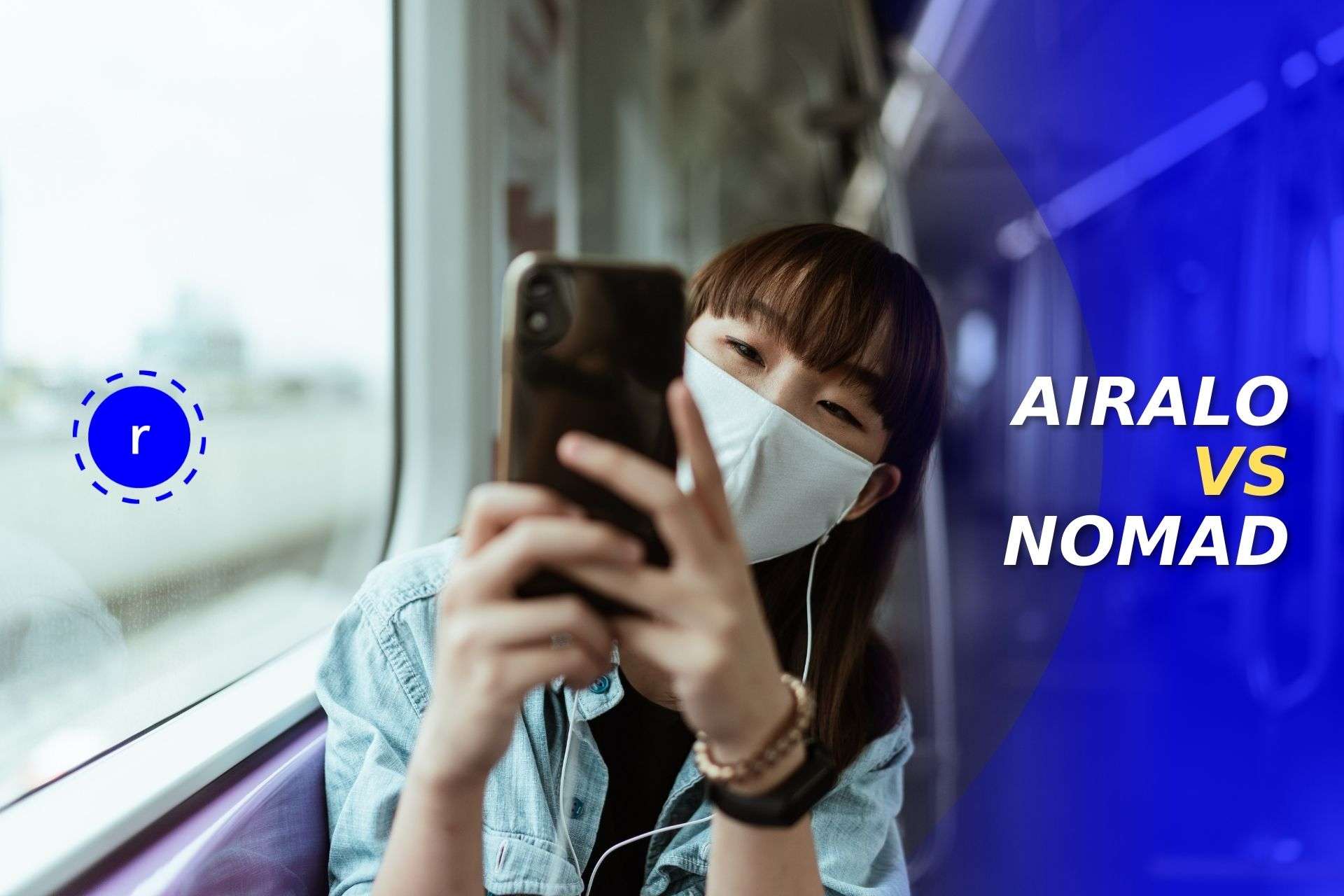 esim airalo vs nomad carte donnees prepayee