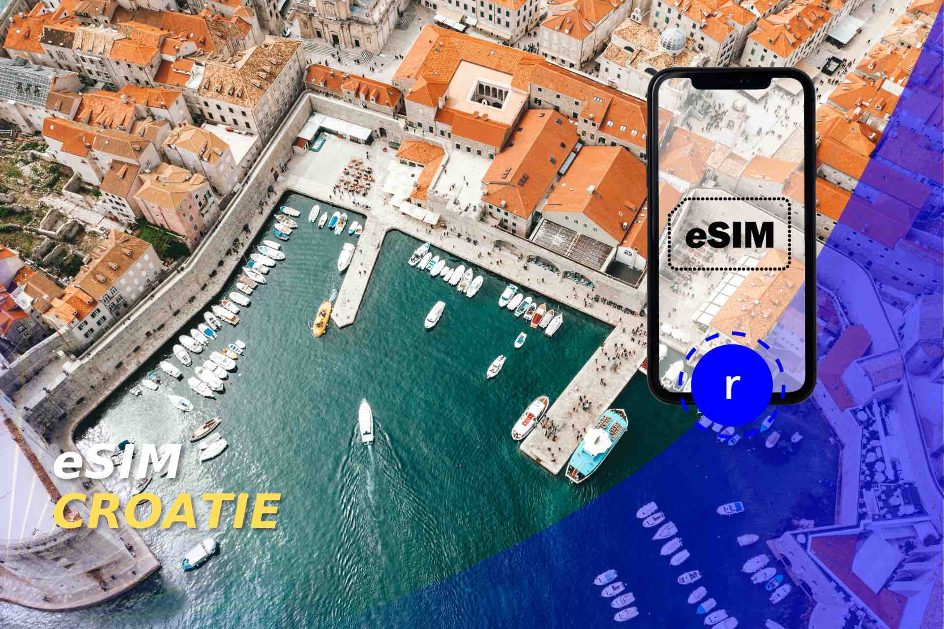 esim carte Croatie holafly prepayee