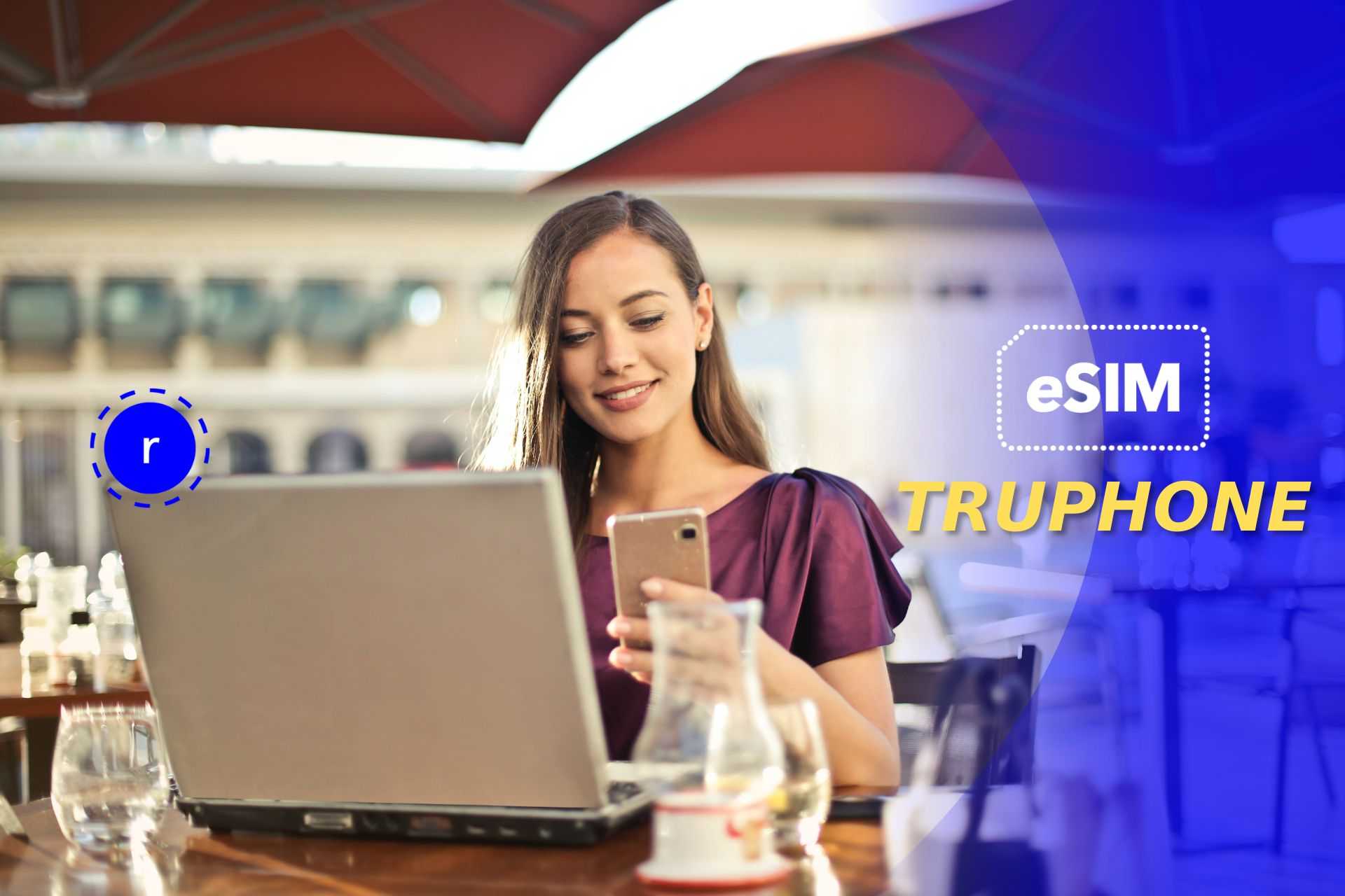 esim truphone forfait mobile itinerance prepayee