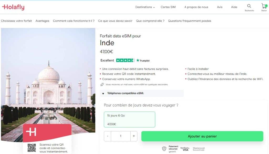 internet inde forfait mobile itinerance prepayee