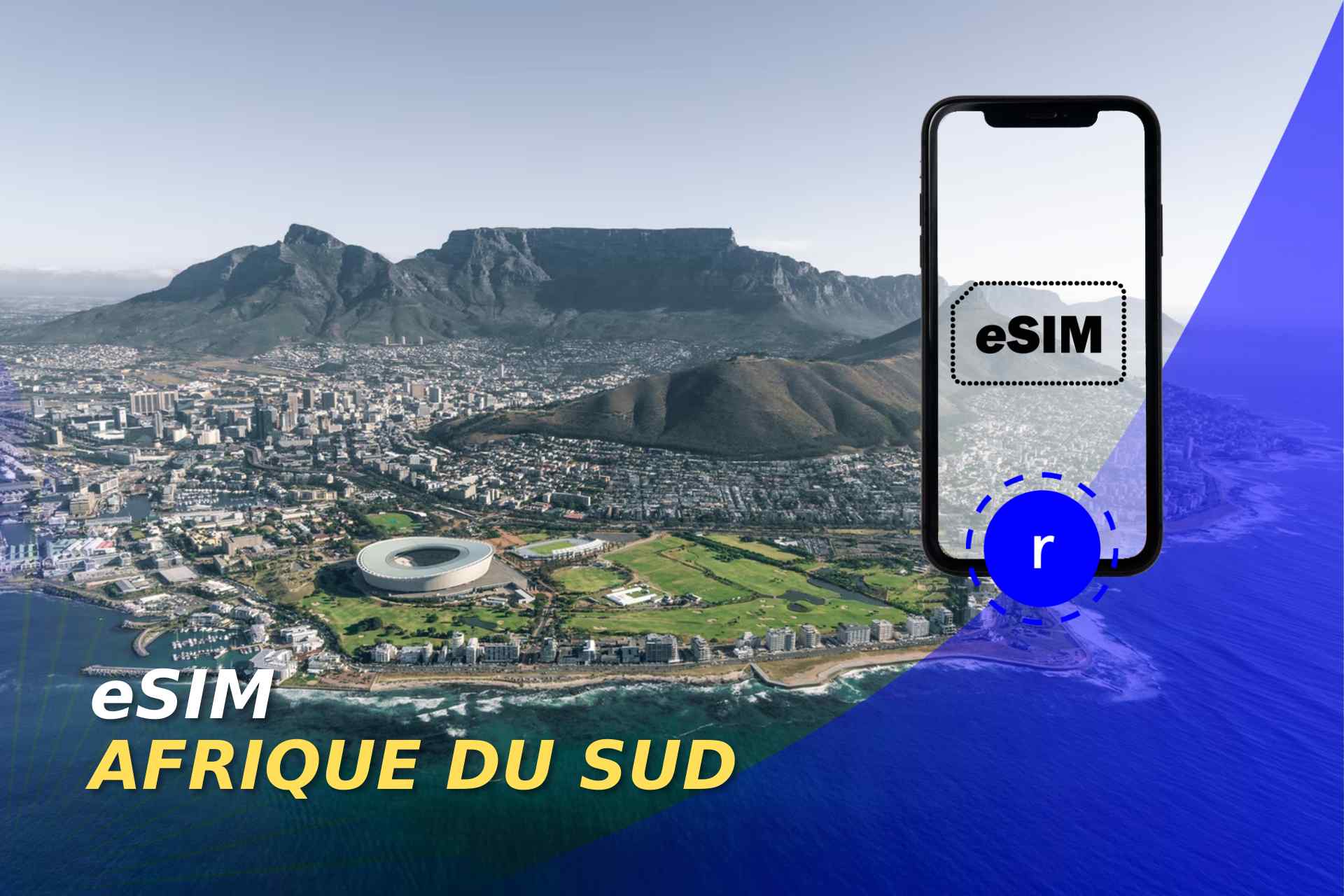 esim carte afrique du sud holafly prepayee