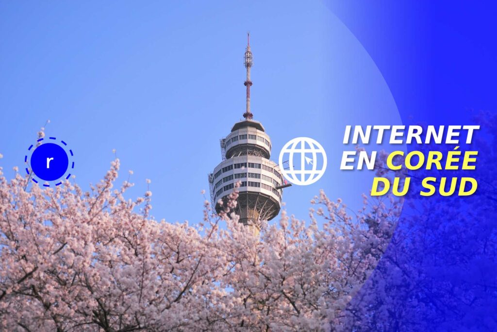 internet Corée du Sud forfait mobile itinerance prepayee
