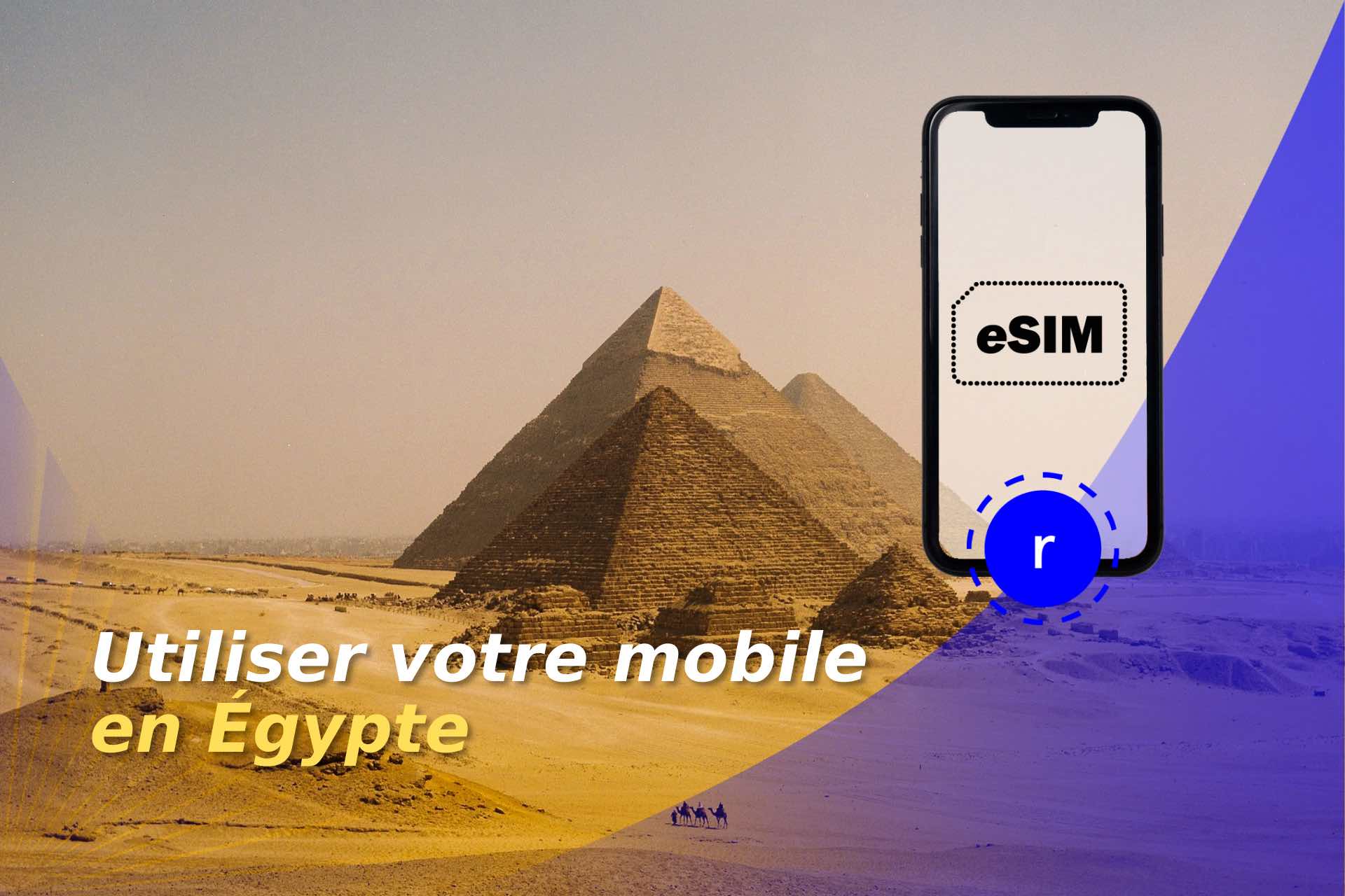 utiliser téléphone portable Égypte