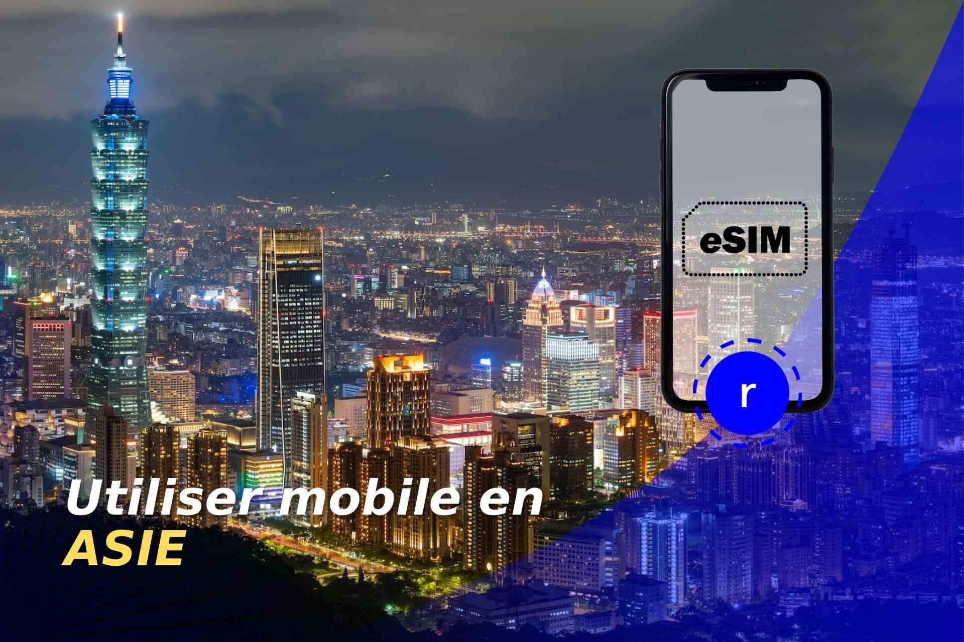 utiliser telephone portable asie