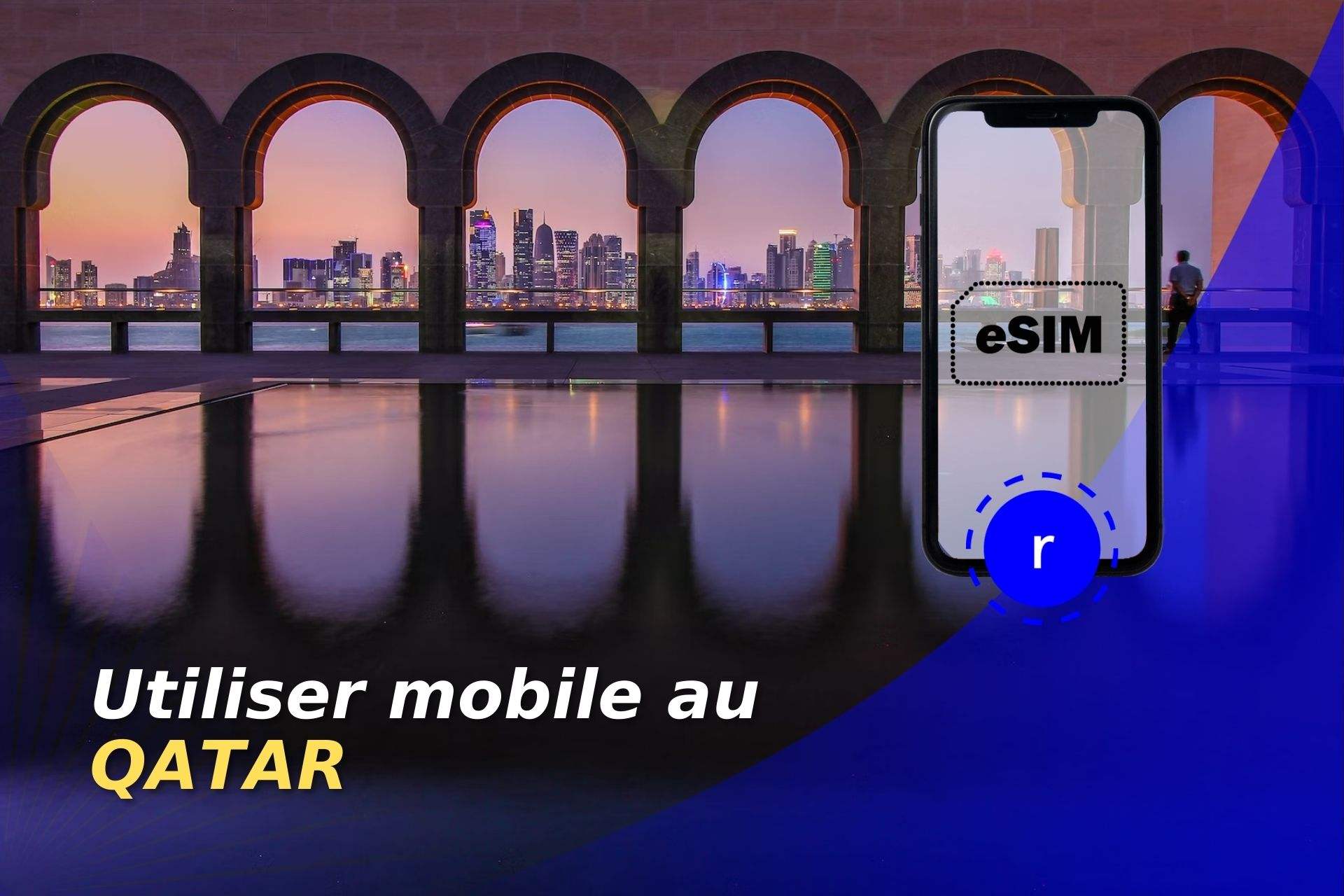 utiliser telephone portable qatar