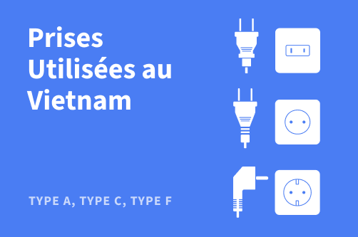 Types de prises au Vietnam