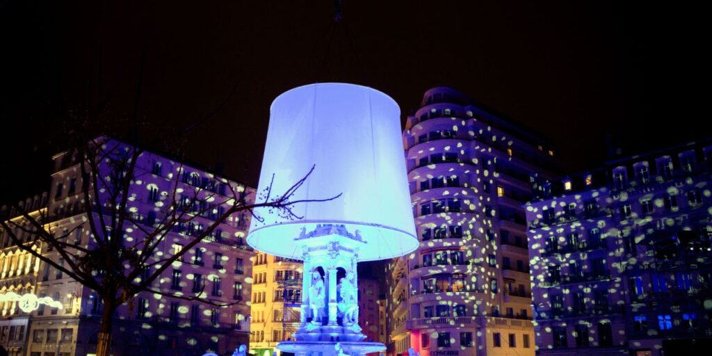 Jeux de lumières à la Fête des Lumières de Lyon – quand partir en France