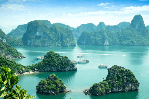 Quand partir au Vietnam – la baie d’Halong sous le soleil