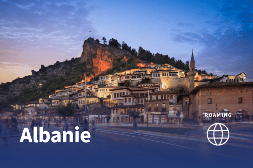 Roaming en Albanie avec les opérateurs français : coûts, fonctionnement et solutions pour rester connecté sans mauvaise surprise.