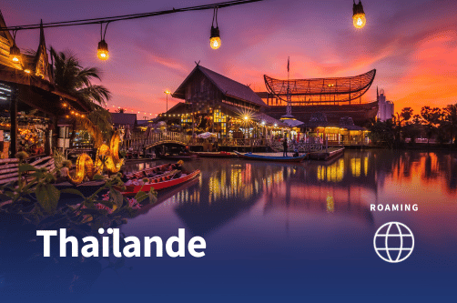 Roaming en Thaïlande avec les opérateurs français : coûts, fonctionnement et solutions pour rester connecté.