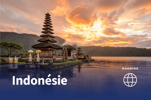 Roaming en Indonésie avec opérateurs français