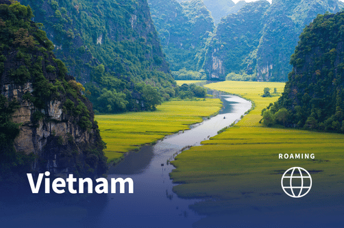 Roaming au Vietnam - coûts des données mobiles, appels et SMS pour les opérateurs français hors UE