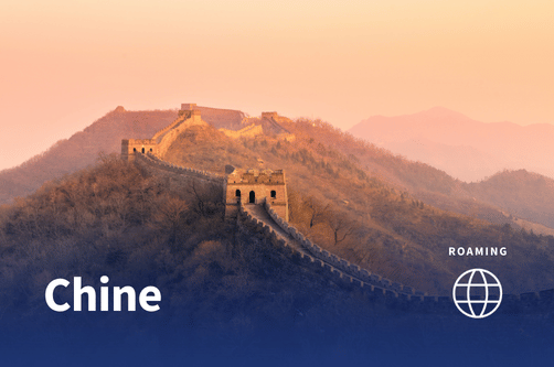 Roaming en Chine avec opérateurs français