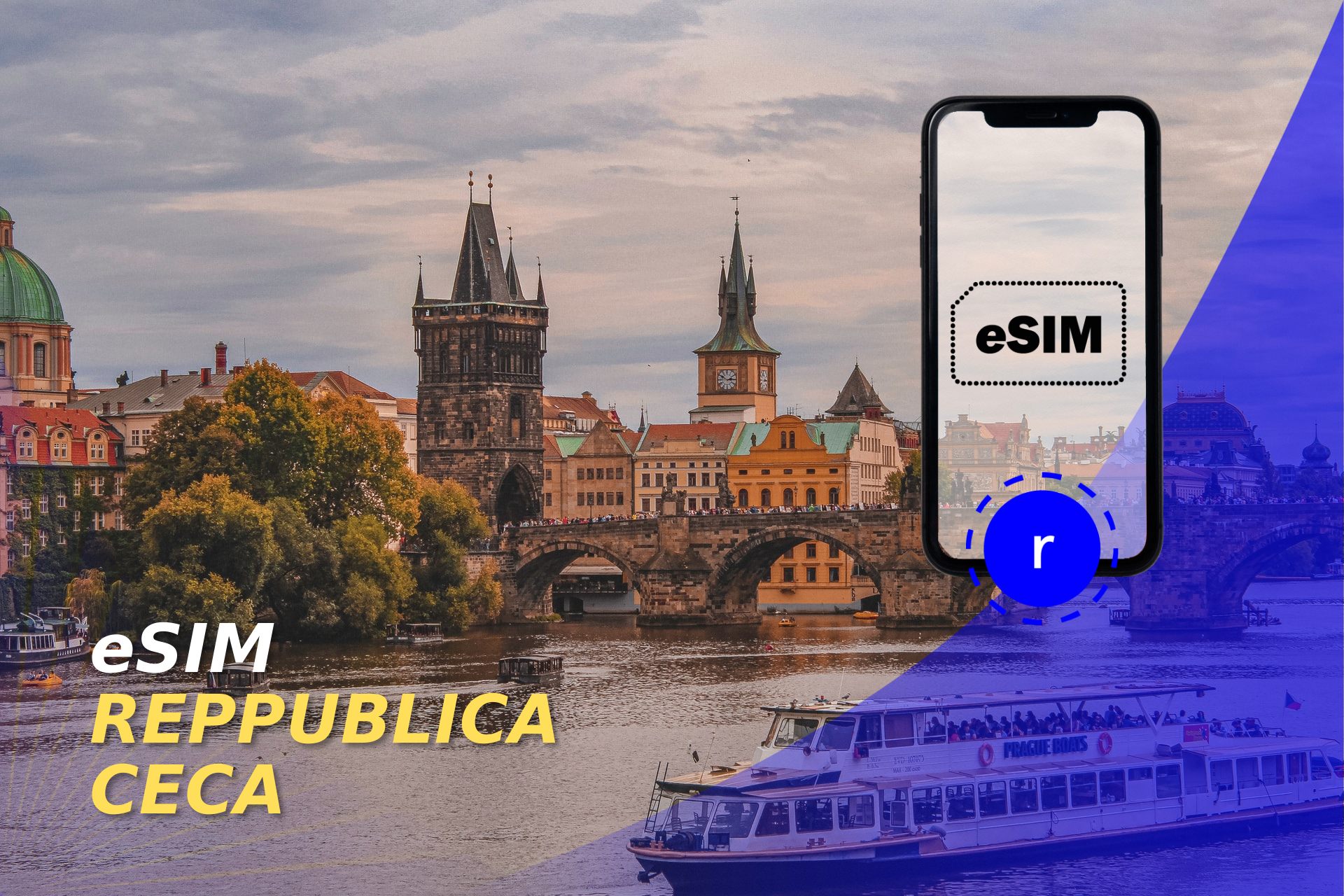 eSIM Repubblica Ceca, SIM repubblica ceca, scheda sim repubblica ceca, sim card repubblica ceca, usare il cellulare a praga