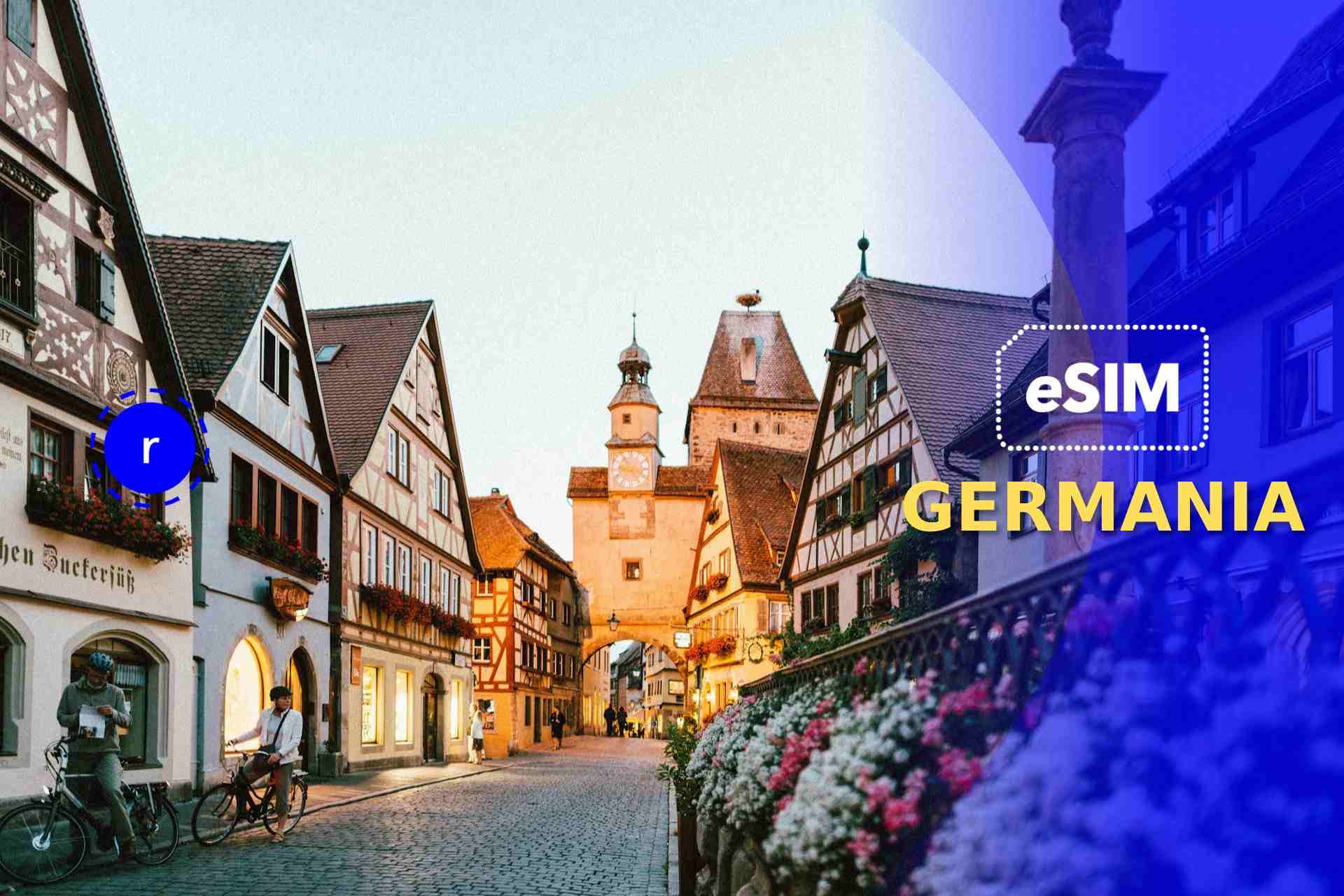 eSIM Germania, SIM tedesca per Internet, SIM italiana funziona in Germania
