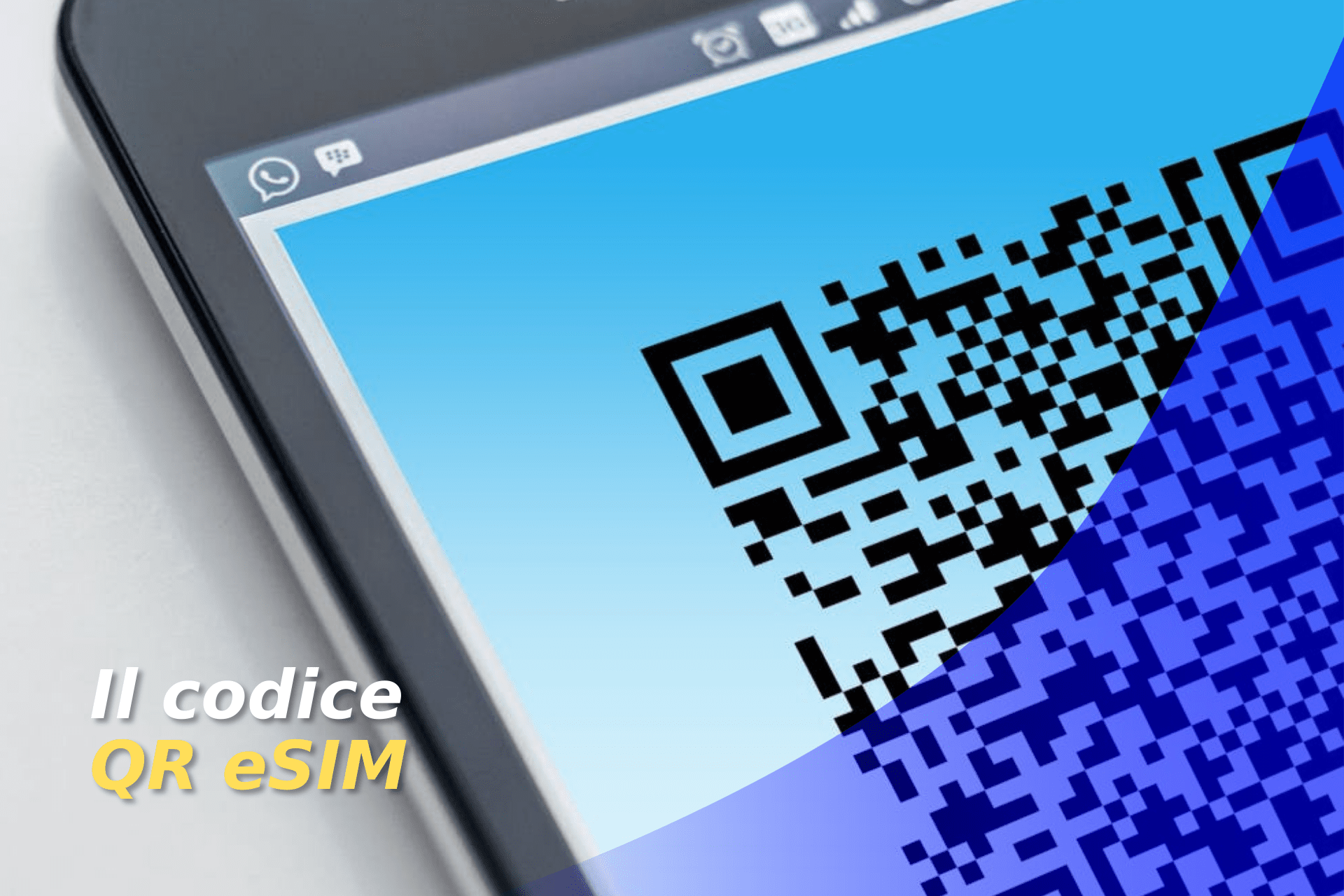 Cos'è il codice QR eSIM