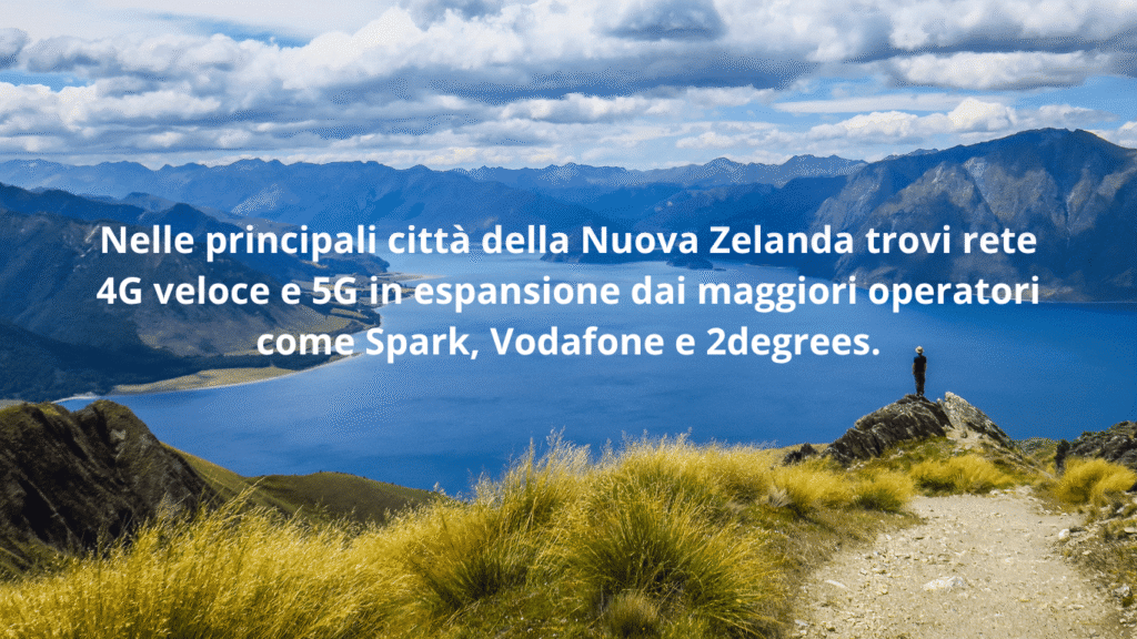 Copertura 4G e 5G nelle principali città della Nuova Zelanda: Spark, Vodafone, 2degrees
