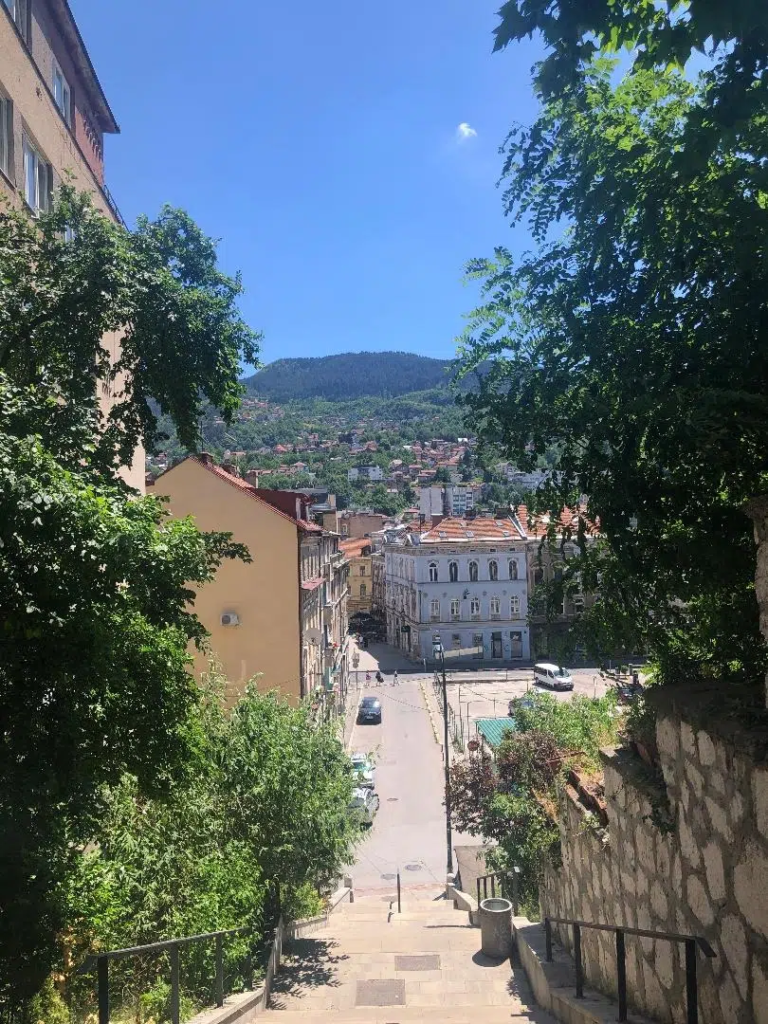 Centro città di Sarajevo